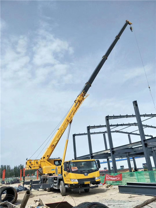 福州市超高层建筑钢结构吊装案例